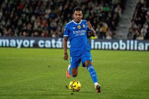 罗德里戈1387分钟未进球，这是皇马队史前锋第二长进球荒